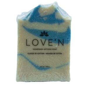 LOVE'N Handmade Artisan Soap-Clouds of Cotton